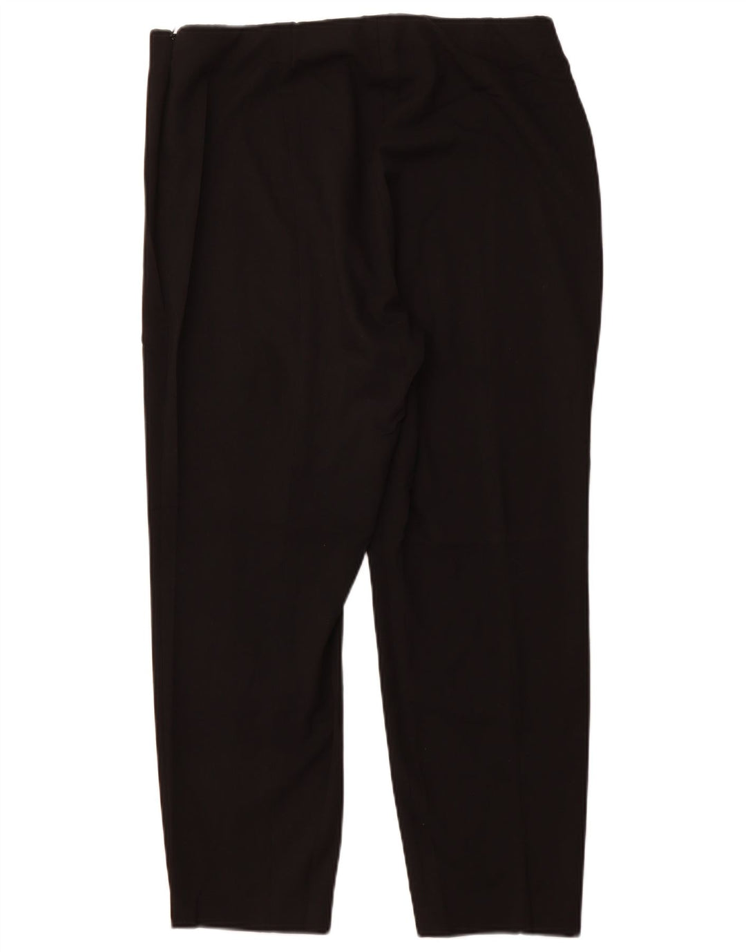 CALVIN KLEIN Женские узкие повседневные брюки США 14 XL W34 L27, черный полиэстер