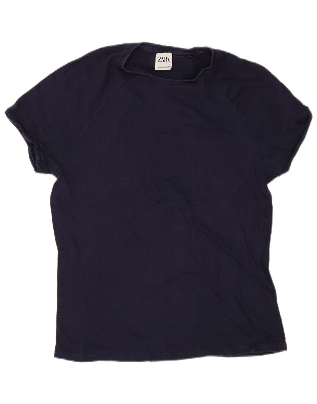 Мужская футболка Zara Top Small Темно-синяя