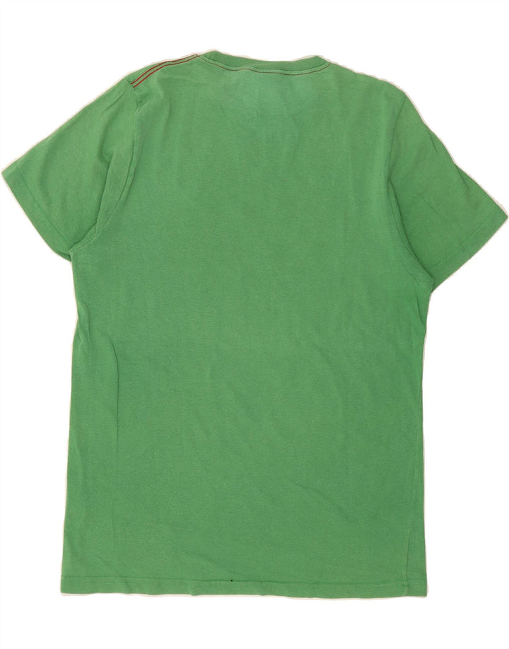 CONVERSE Mens Graphic T-Shirt Top Small Green Cotton Vintage Converse and Second-Hand Converse from Messina Hembry 