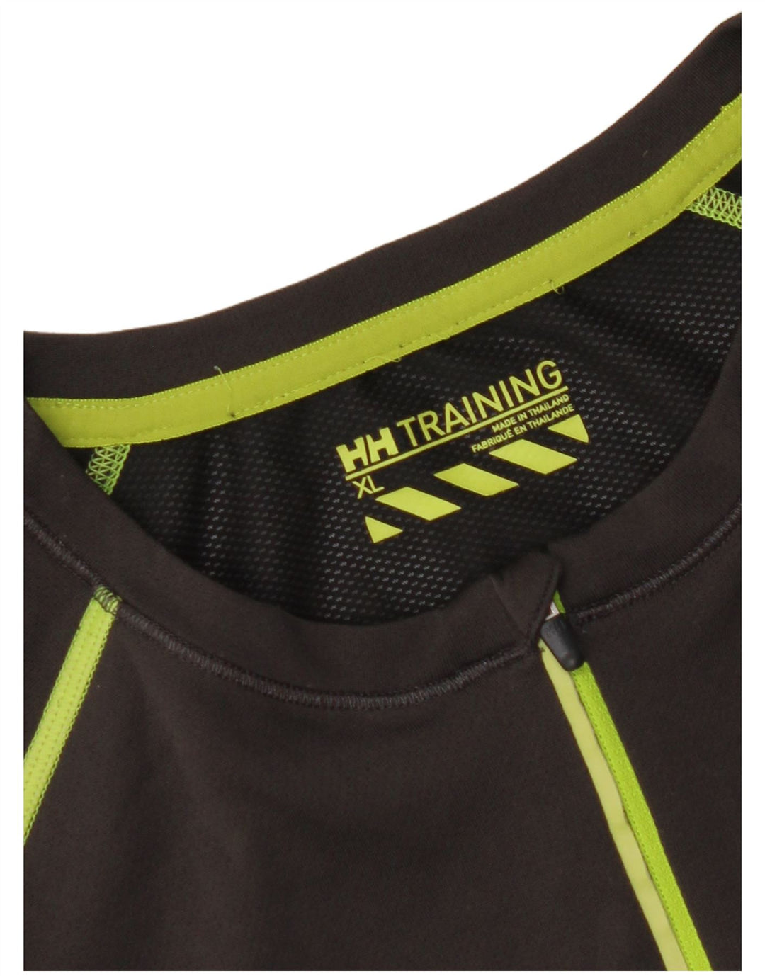 HELLY HANSEN Мужской пуловер с короткими рукавами, спортивный костюм, топ XL, серый с цветными блоками