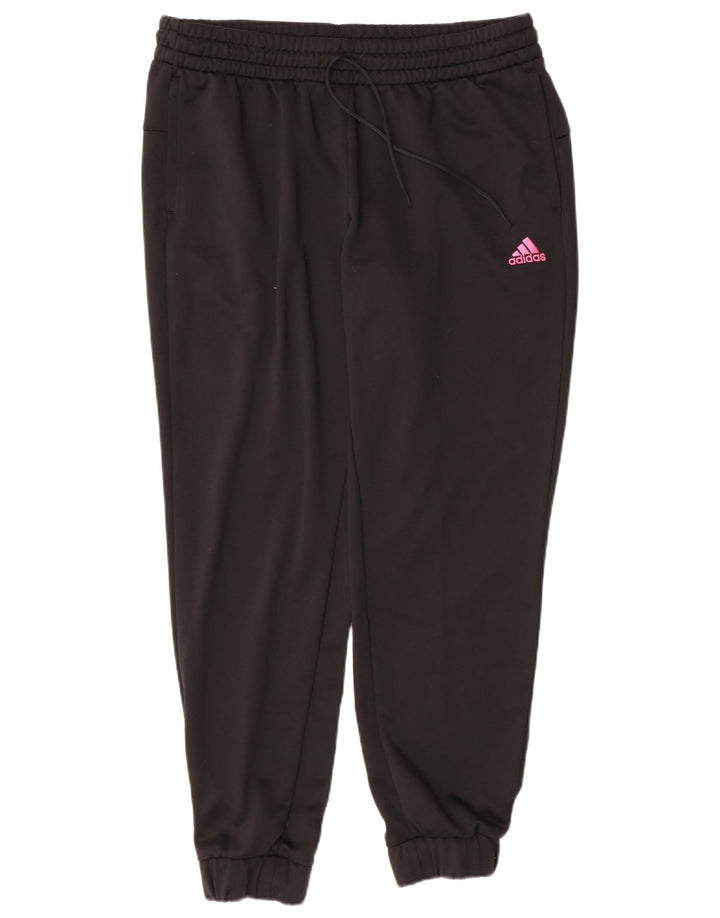 Женские спортивные брюки Adidas Joggers UK 20/22 XL, черный полиэстер