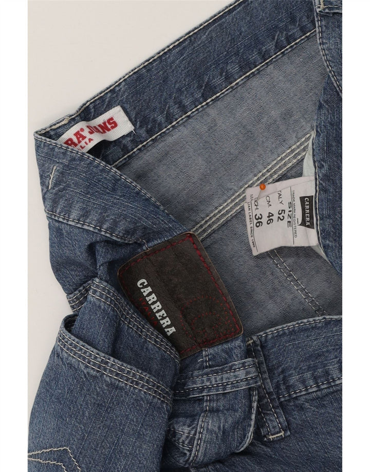 CARRERA Мужские джинсовые шорты IT 52 XL W36 Синие, хлопок