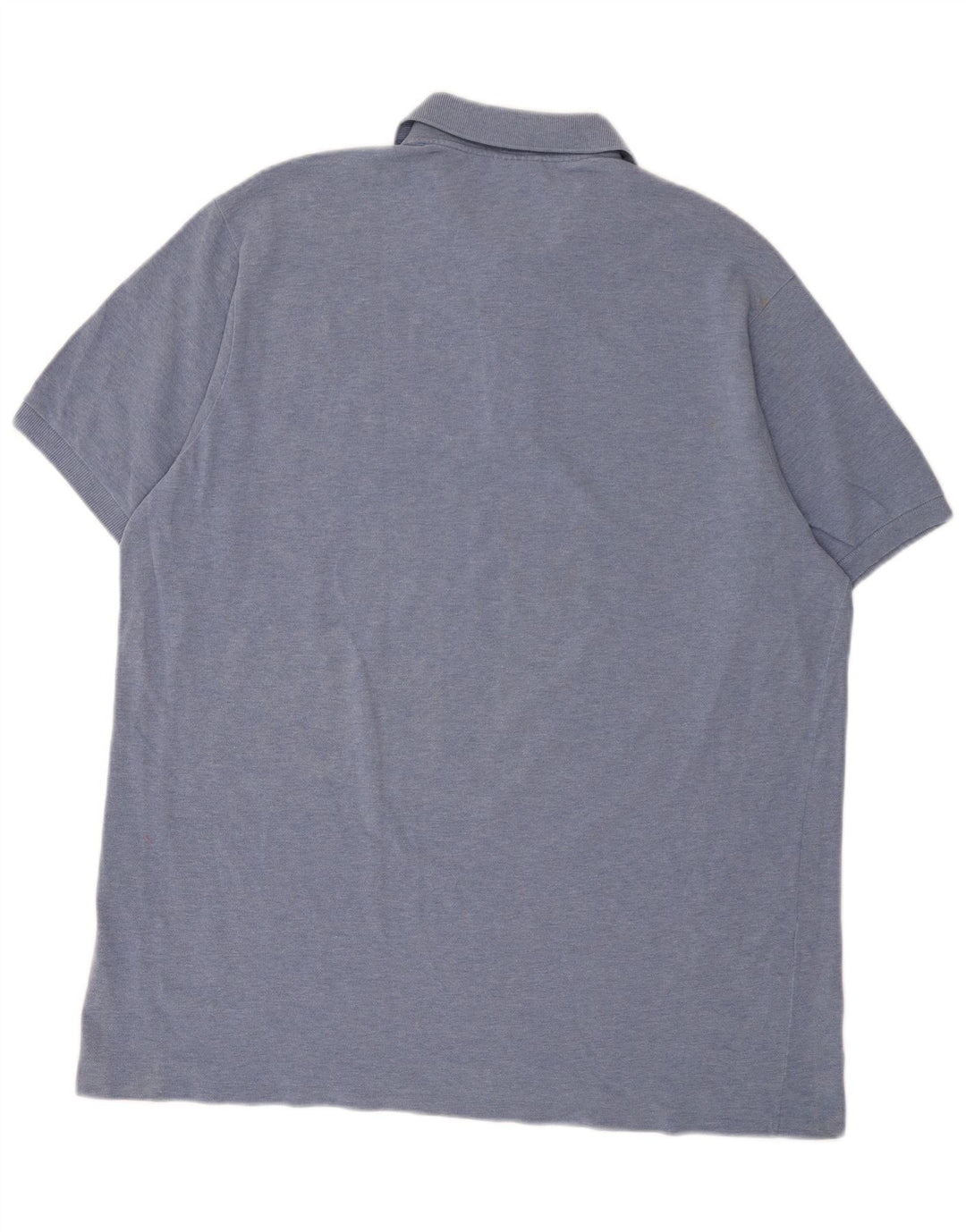 Мужская рубашка-поло Lacoste, размер 7, 2XL, синяя, хлопок