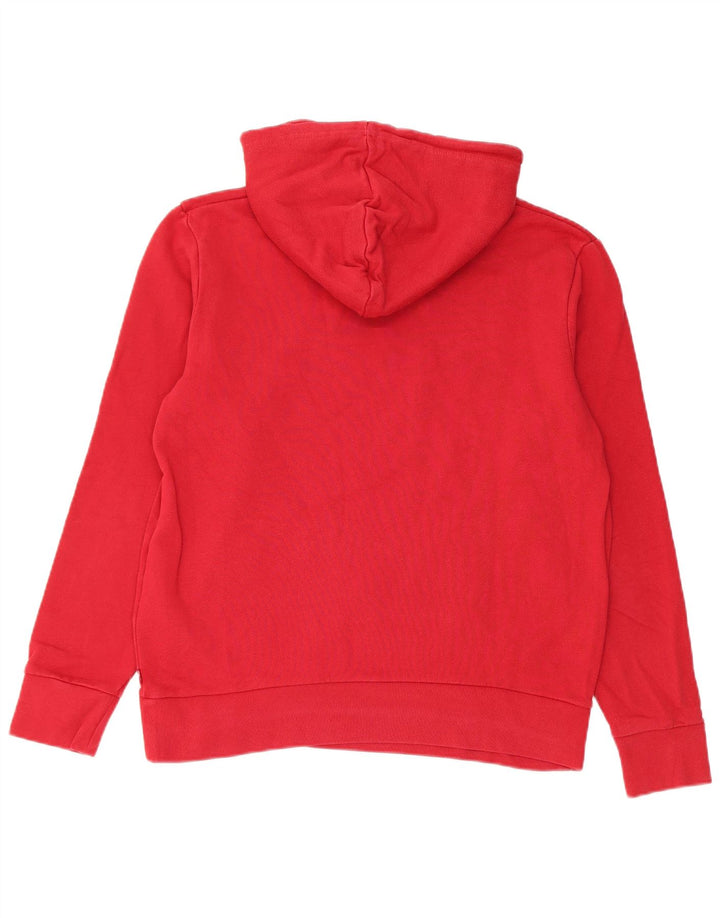 Мужской джемпер с капюшоном Levi's, красный, хлопковый, среднего размера