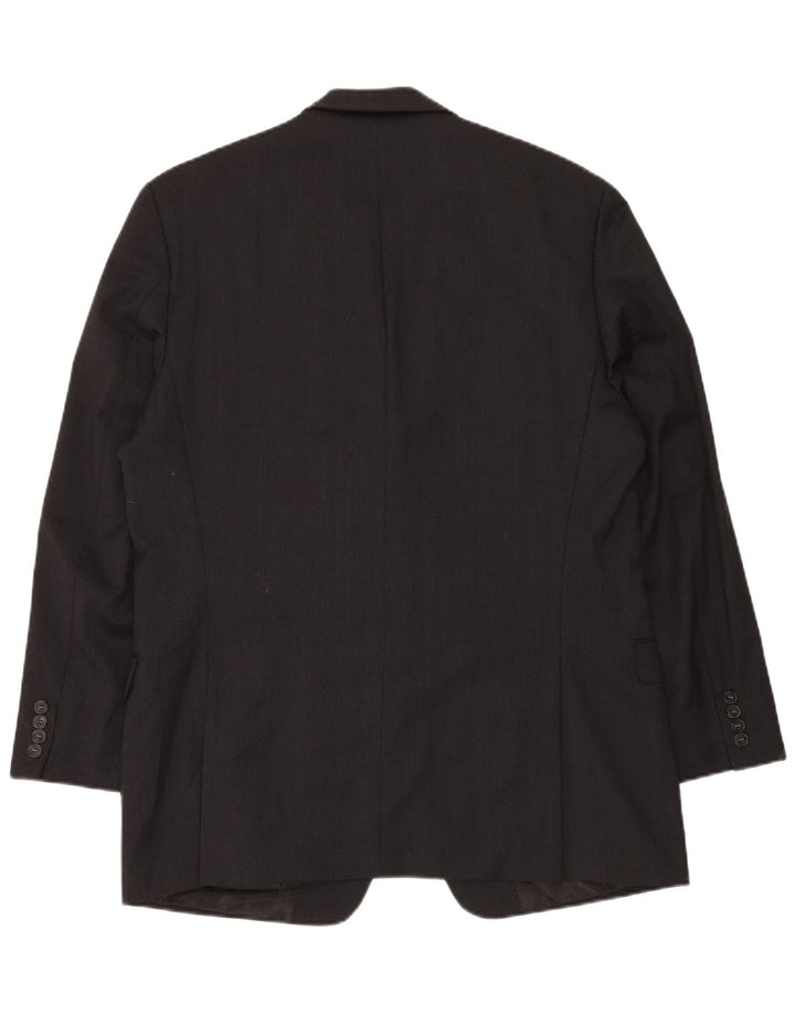 Мужской пиджак на двух пуговицах Calvin Klein UK 44 2XL, серая шерсть