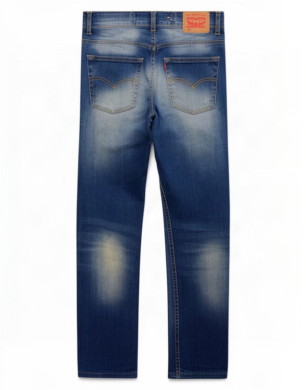 Джинсы Levi's 511 Slim для мальчиков 15–16 лет W29 L28, синий хлопок