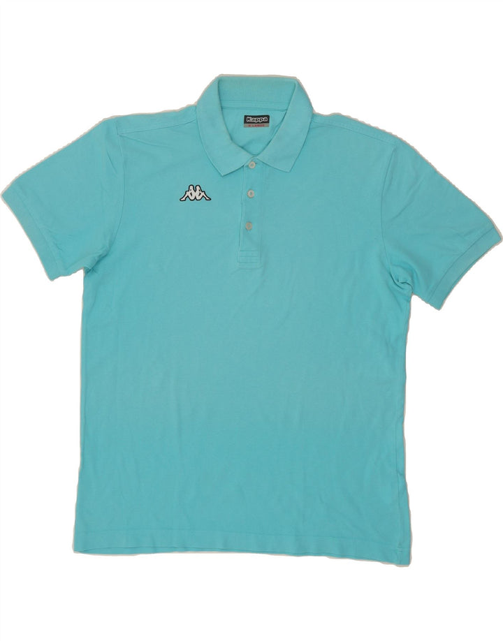 KAPPA Mens Polo Shirt XL Blue Cotton Vintage Kappa and Second-Hand Kappa from Messina Hembry 