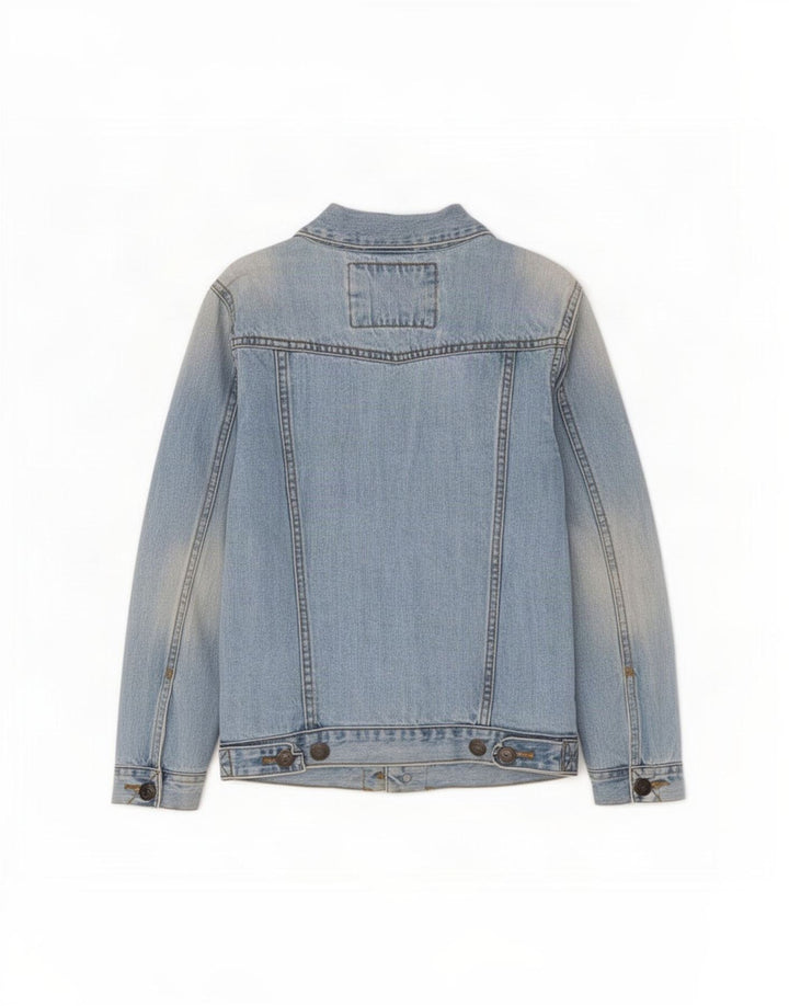 Джинсовая куртка Zara для мальчиков 11-12 лет, синяя