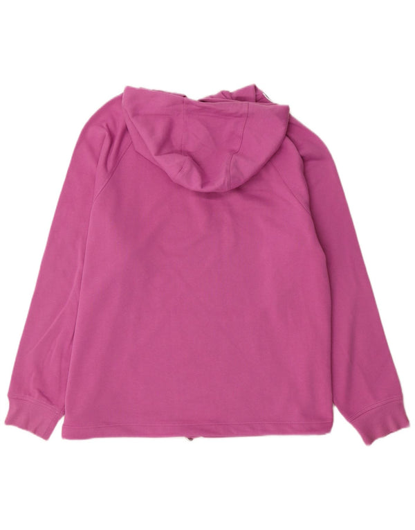 Женский джемпер с капюшоном Calvin Klein UK 18 XL, розовый с цветными блоками