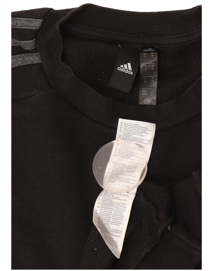 Мужской свитер Adidas Джемпер среднего размера, черный хлопок