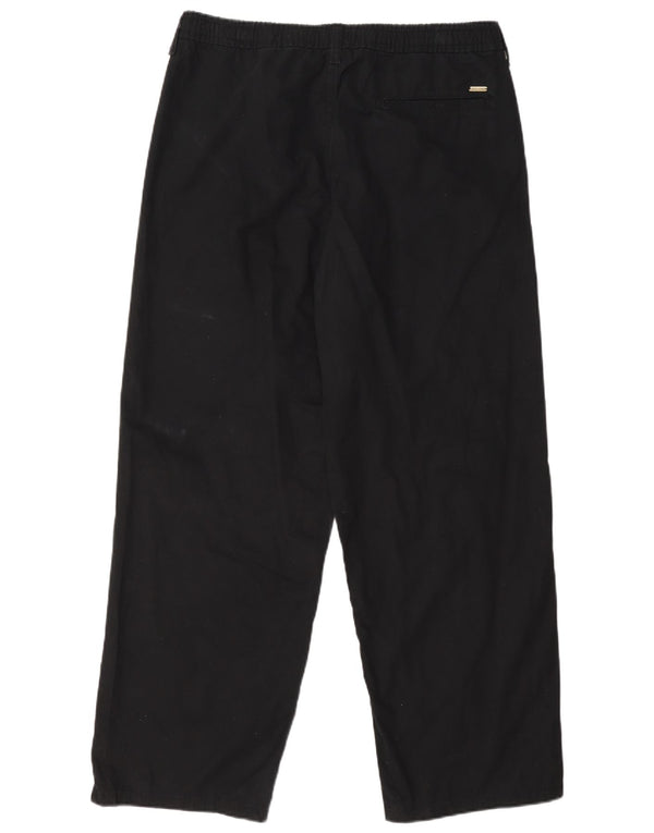 Мужские брюки-чиносы свободного кроя Jack & Jones, большие W34 L29, черный хлопок