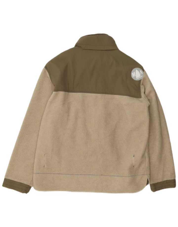 Мужская флисовая куртка Murphy & Nye UK 44 2XL зеленая, акрил с цветными блоками