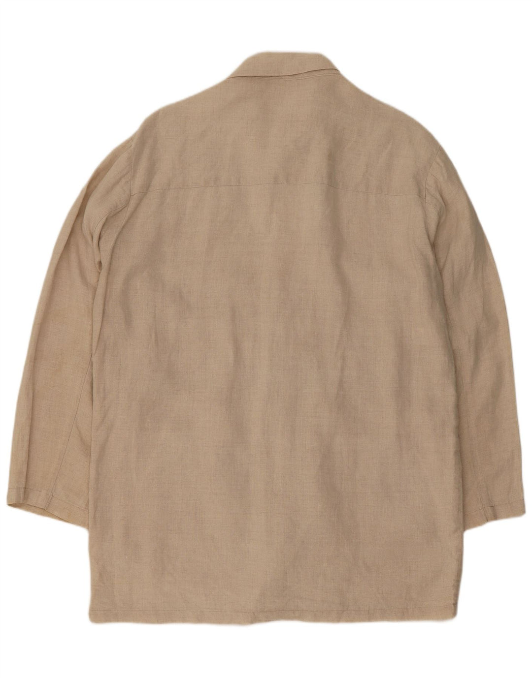 Мужское пальто Zara UK 40, большое, бежевое