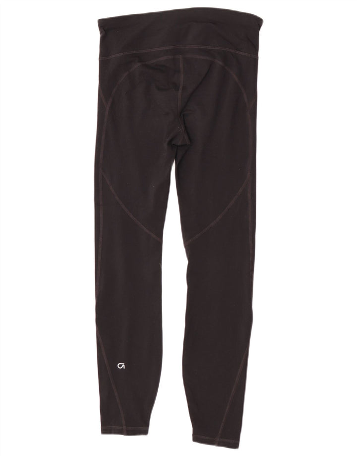 Женские леггинсы Gap UK 10, маленькие черные из полиэстера