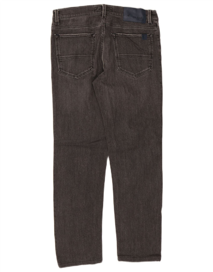 Мужские прямые джинсы TRUSSARDI W30 L27 серые