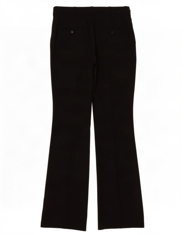 Женские повседневные широкие брюки Zara EU 36 XS W26 L33, черный полиэстер