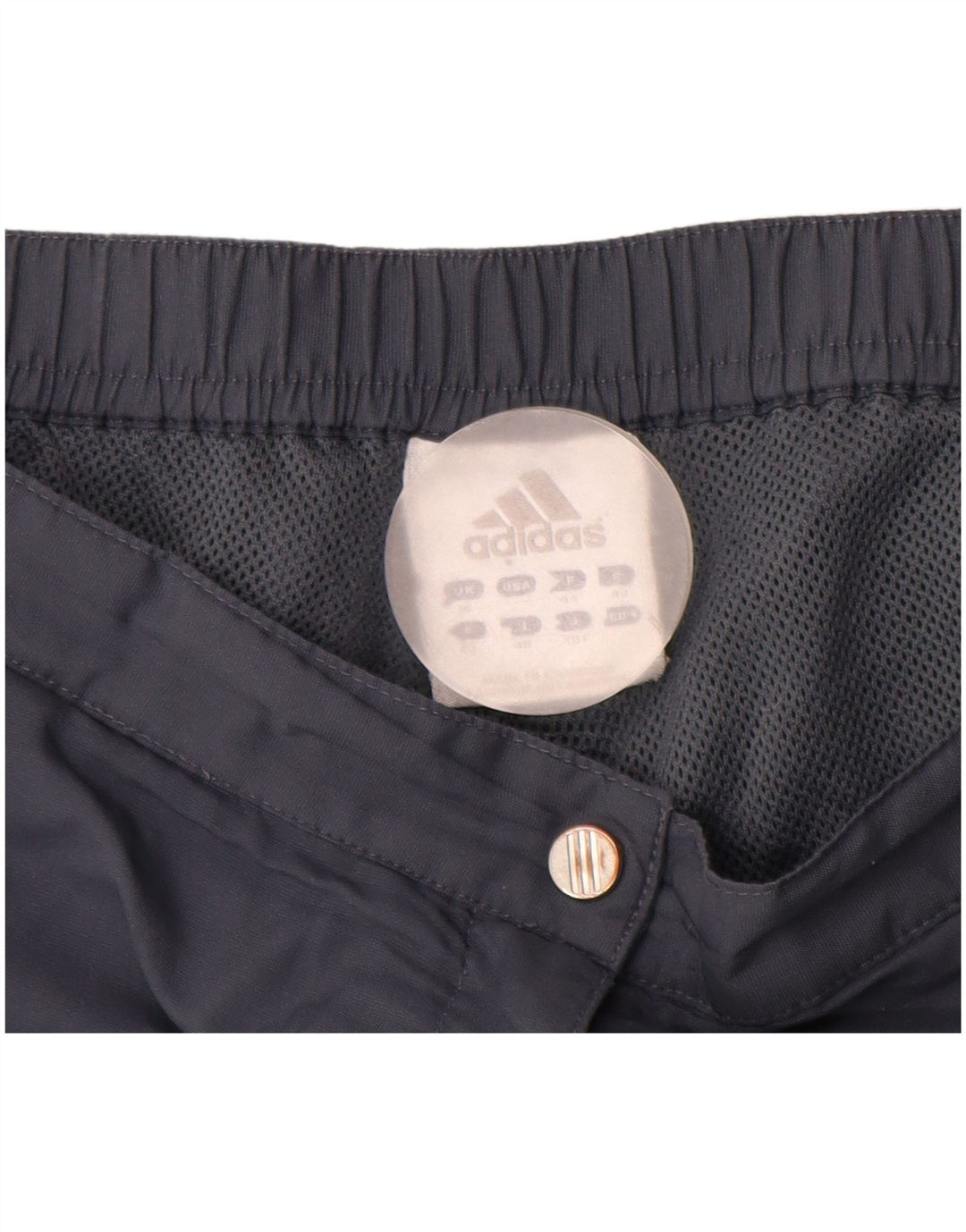 Женские спортивные брюки ADIDAS UK 16, большие, темно-синие