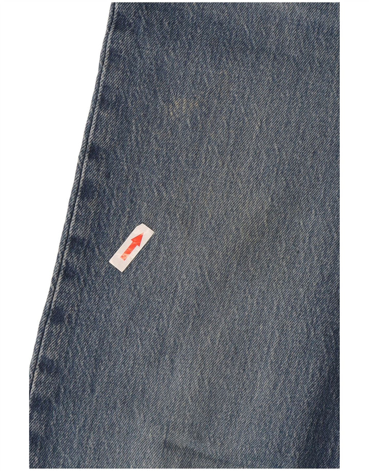 Женские прямые джинсы Levi's 501 W29 L28 синие, хлопок