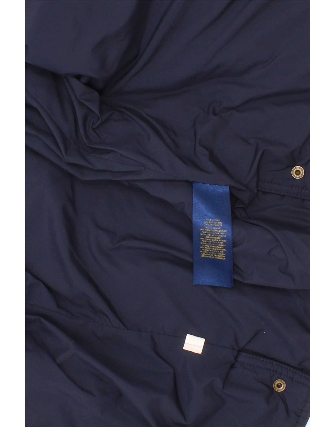 Стеганая куртка Polo Ralph Lauren для девочек 6–7 лет, маленькая, темно-синяя, полиэстер