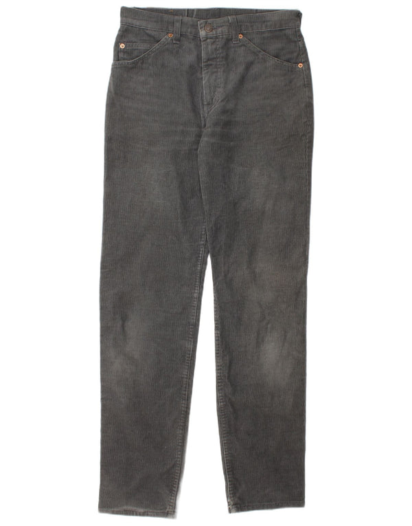 Женские зауженные вельветовые брюки Levi's W31 L32, серые, хлопковые