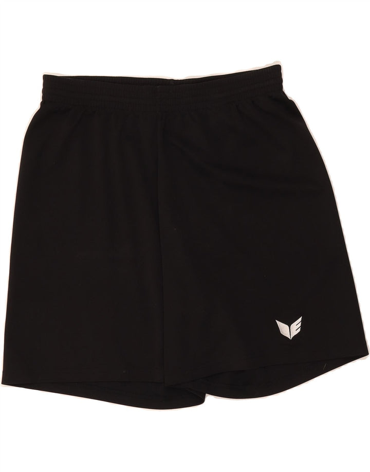 ERIMA Mens Sport Shorts Large  Black Polyester Vintage Erima and Second-Hand Erima from Messina Hembry 