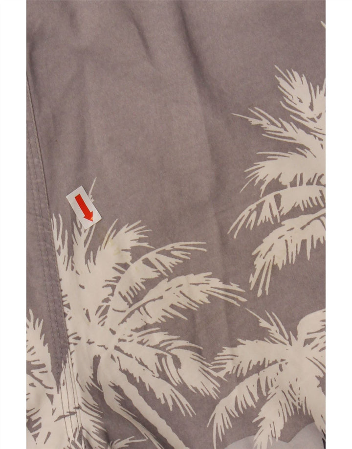 Sundek Mens Swimming Shorts Medium Grey Colourblock Polyester
