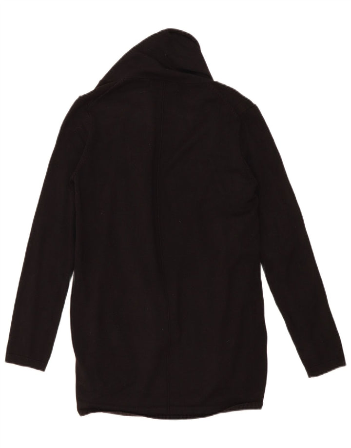 Женский открытый кардиган Zara UK 12, средний черный