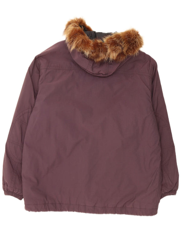Мужская парка Belfe с капюшоном IT 54 2XL Бордовый нейлон