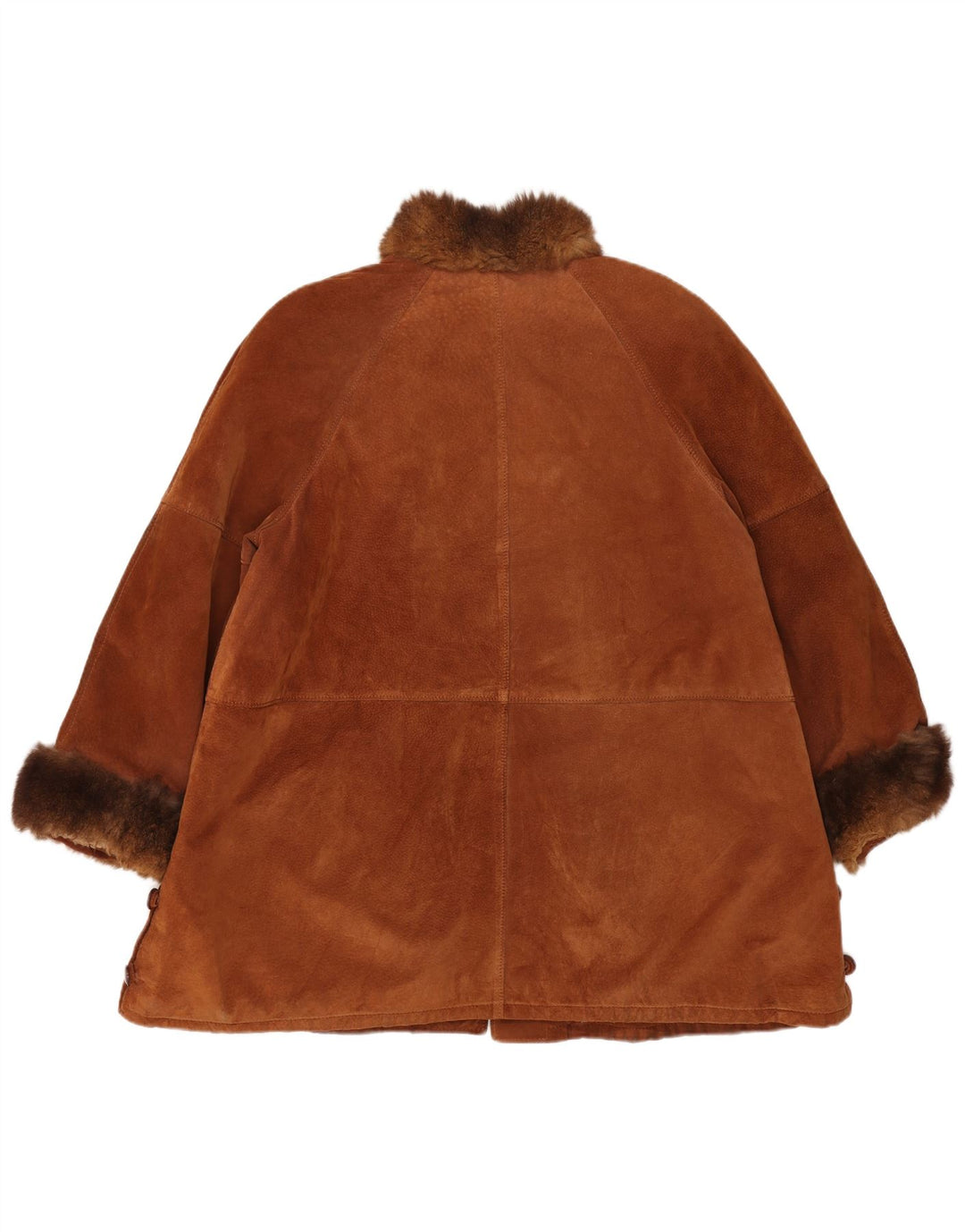 Женское замшевое пальто Pascucci EU 44 XL Коричневое