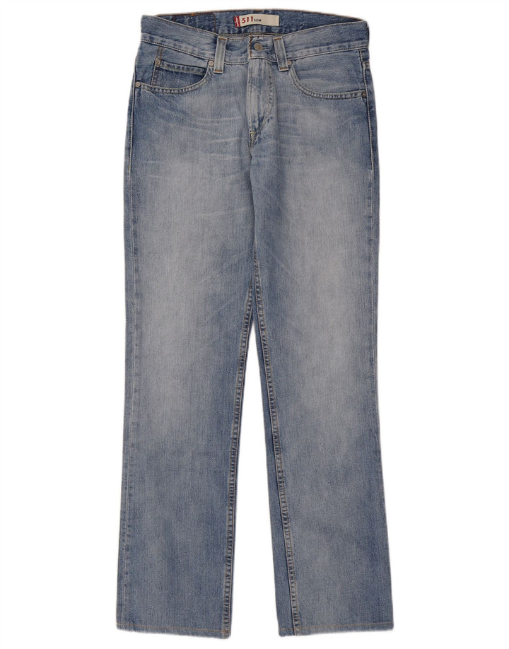 Женские джинсы Levi's Slim 511 W31 L32 синие