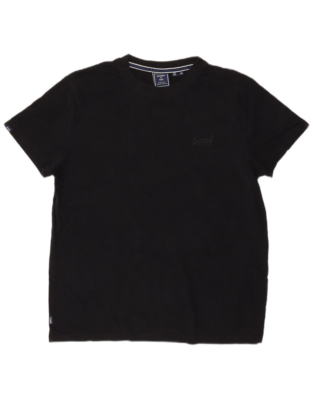 Мужская футболка Superdry Top XL, черный хлопок