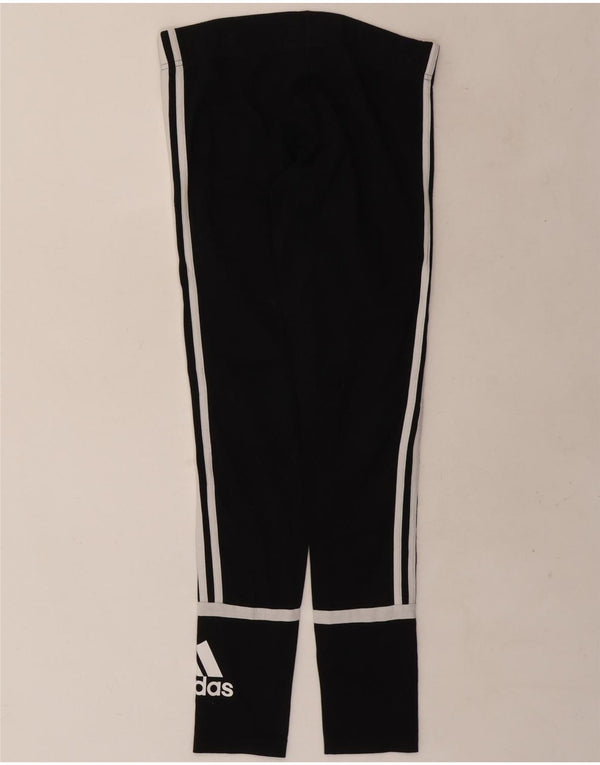 Женские леггинсы с рисунком Adidas UK 12/14, средние, черные