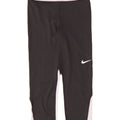 Женские леггинсы Nike Dri Fit UK 14, средний черный полиэстер, спортивные