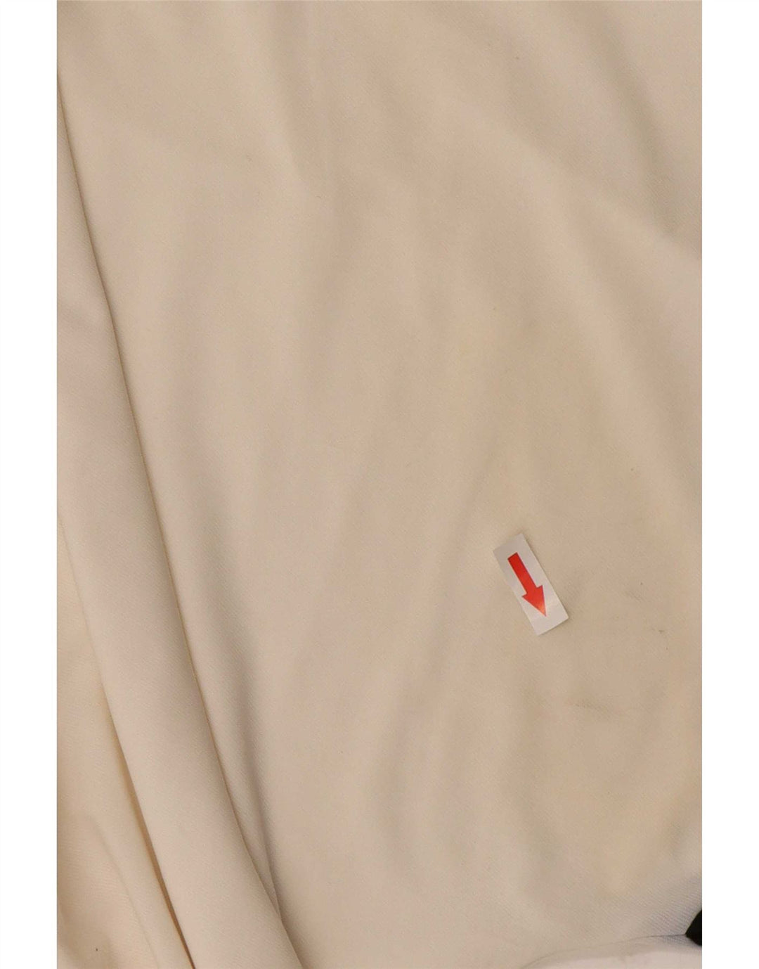 Женская футболка Zara Top UK 14 Medium Off White из полиэстера