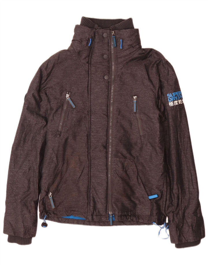 Мужская ветровка Superdry Windattacker UK 36, маленький серый нейлон