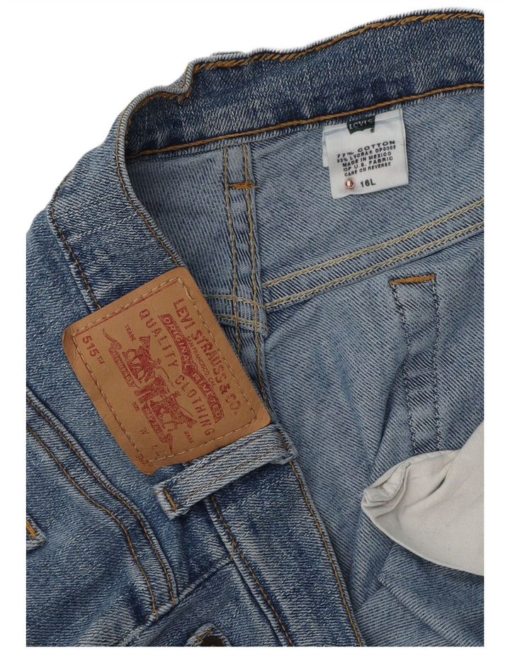 Женские джинсы Levi's 515 Bootcut США 16 2XL W36 L32 Синий хлопок