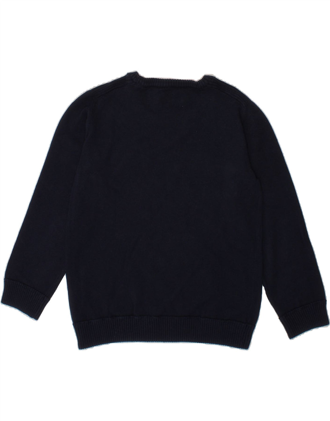 GUESS Boys Crew Neck Jumper Sweater 6-7 Years Navy Blue Vintage Guess and Second-Hand Guess from Messina Hembry 