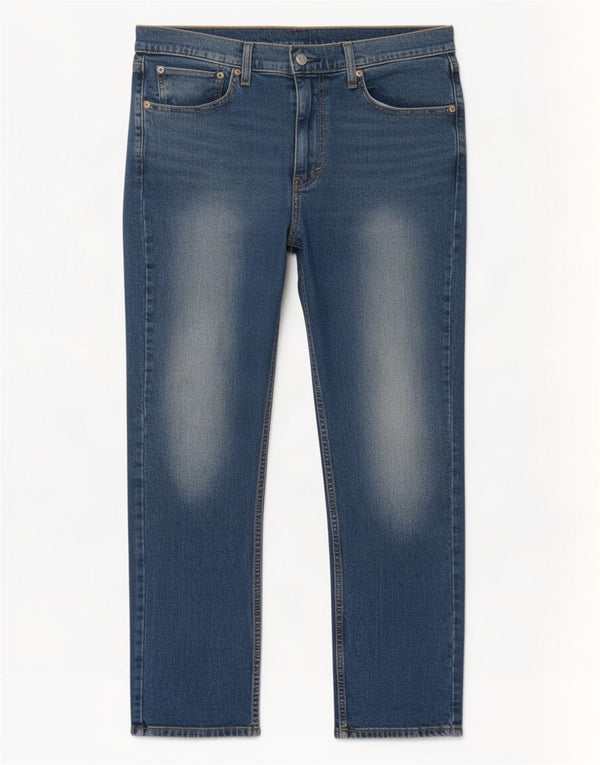 Мужские прямые джинсы Levi's 514 W36 L32 синие, хлопок