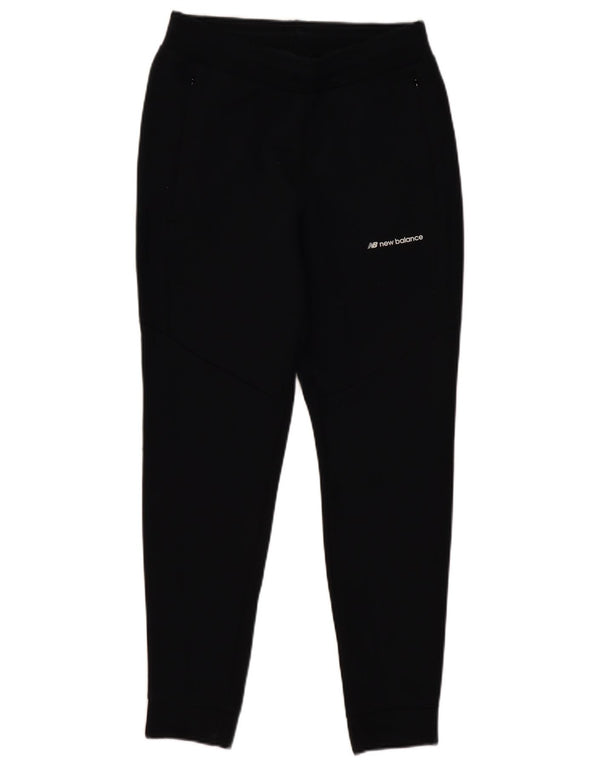 Женские спортивные брюки New Balance Джоггеры UK 10, маленькие черные хлопковые брюки
