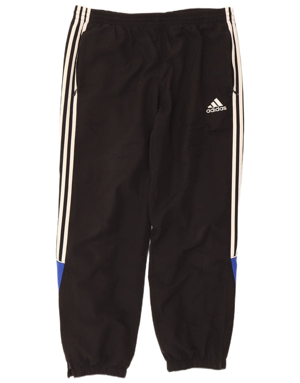Мужские спортивные брюки Adidas Joggers UK 44/46, большие черные цветные блоки