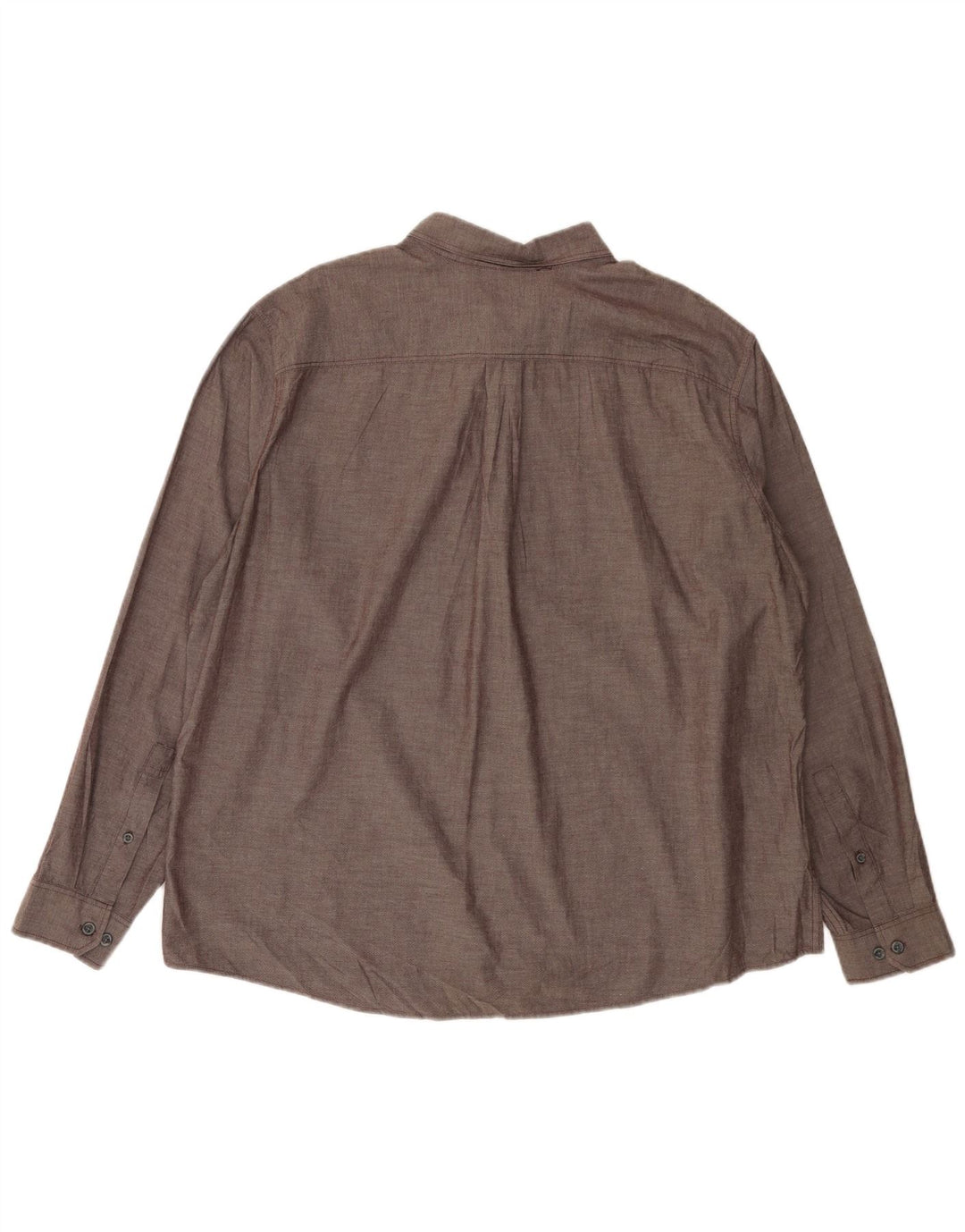 Мужская рубашка классического кроя Eddie Bauer 2XL, серая, хлопок