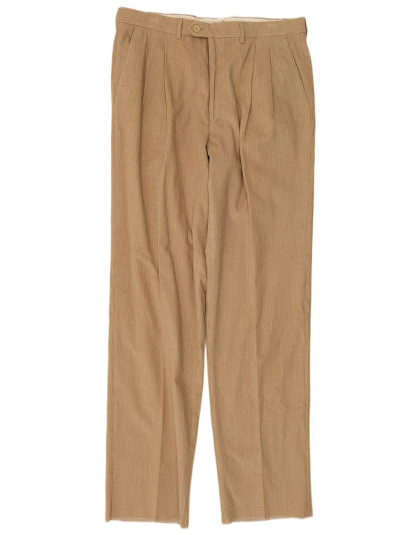 Мужские костюмные брюки Gianfranco Ferre IT 54 2XL W36 L36 бежевые, хлопок