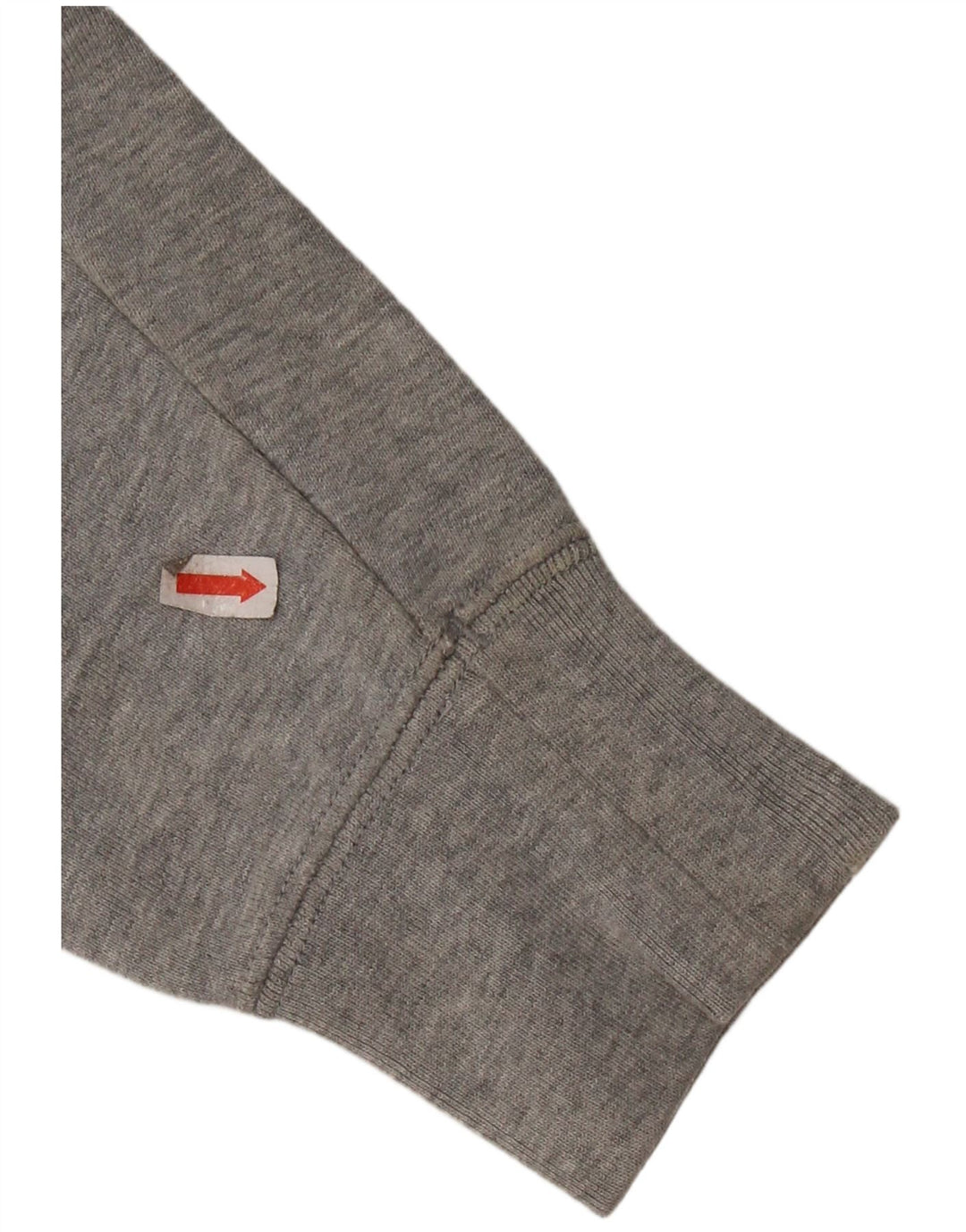 Женский джемпер оверсайз REEBOK UK 10, маленький серый хлопок