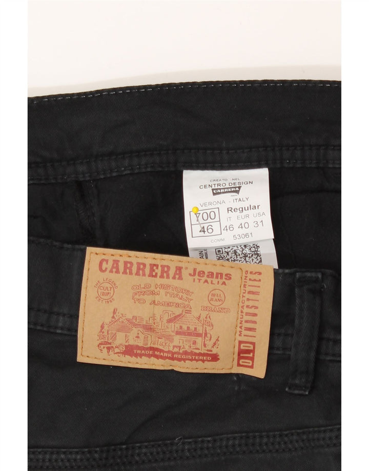 Мужские джинсы Carrera Slim IT 46 Small W31 L34 Черный хлопок