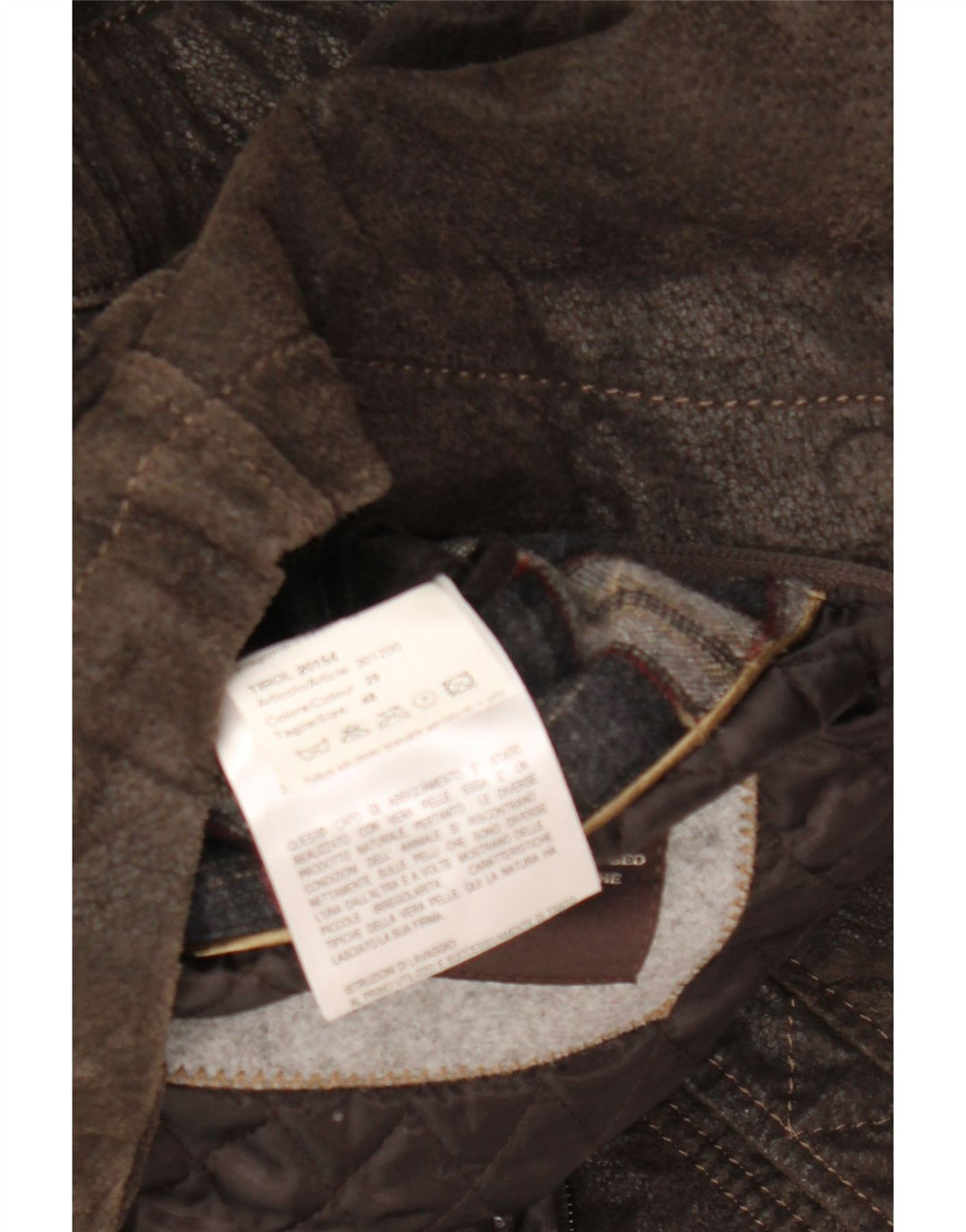 Мужская кожаная куртка Blackthorn IT 48 Medium Brown Leather