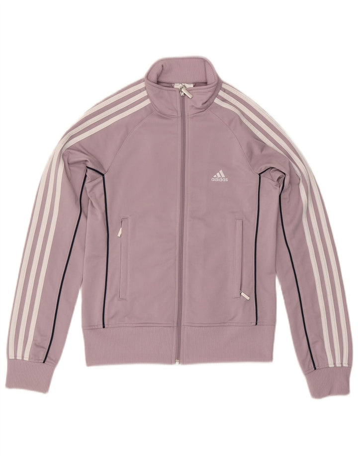 Женский спортивный костюм Adidas Top Jacket UK 10, маленький фиолетовый, полиэстер