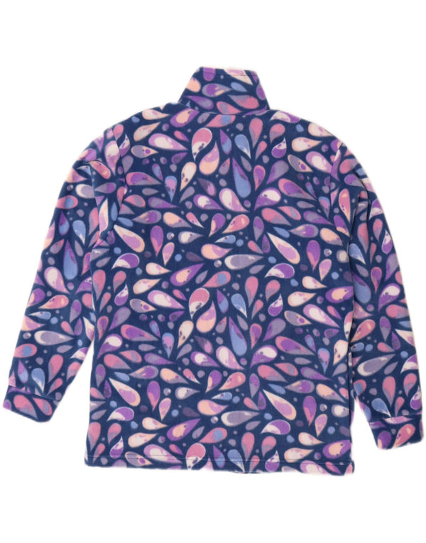 Женская флисовая куртка Logan Canada 18 XL, синяя, хлопок с пейсли, Великобритания