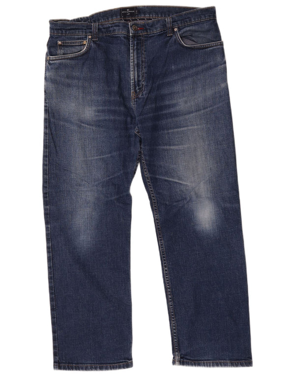 Мужские прямые джинсы Marks & Spencer Blue Harbour W38 L29, синий хлопок