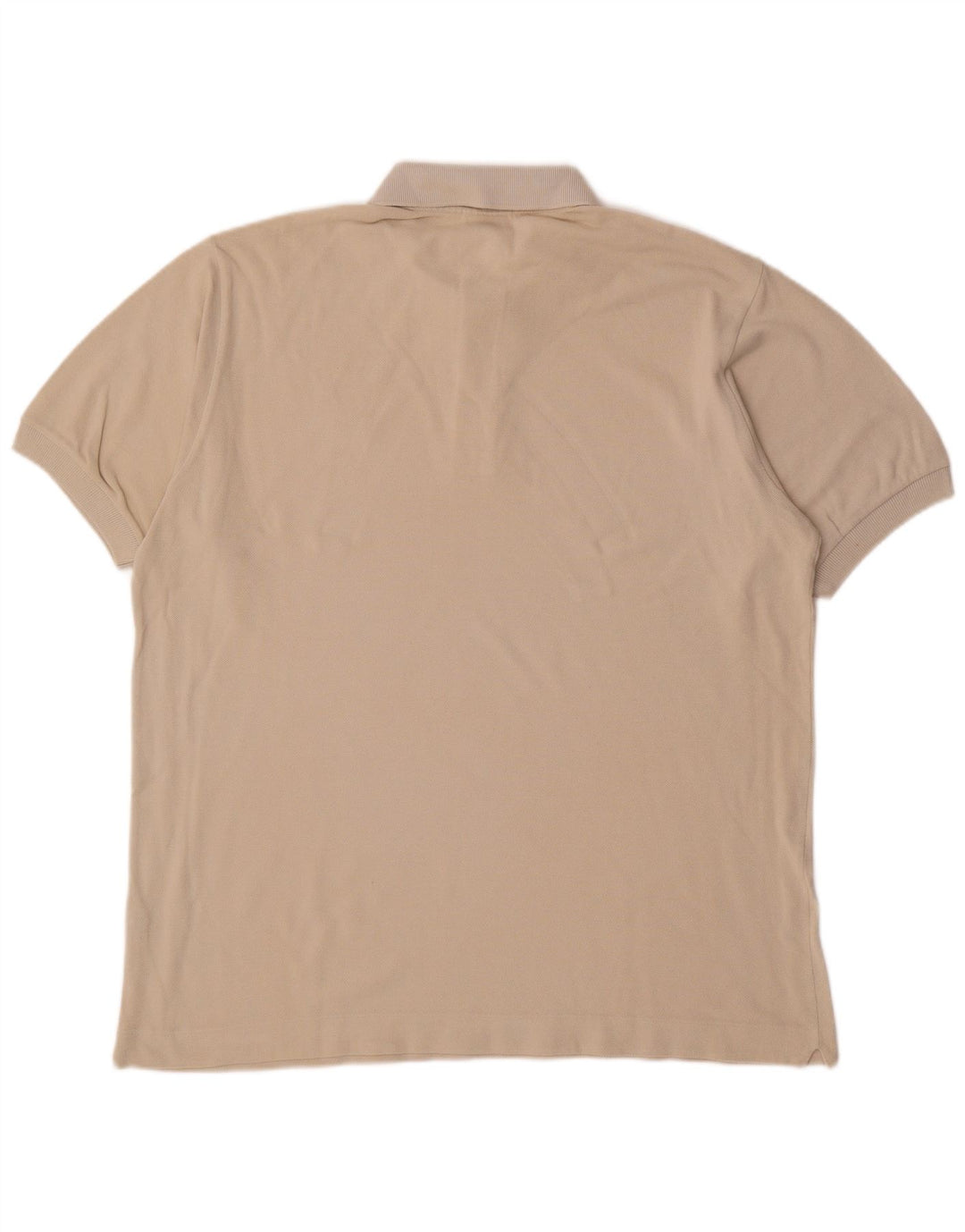 Мужская рубашка-поло LACOSTE, размер 5, большая, белый, хлопок