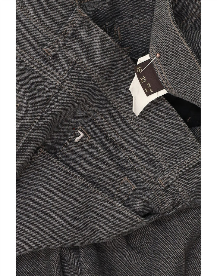 Trussardi Женские прямые повседневные брюки W30 L34 Серые